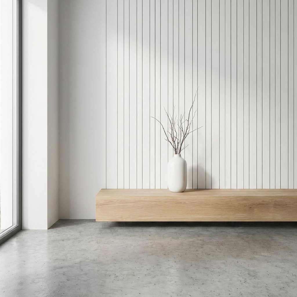 Ripado Branco Minimal